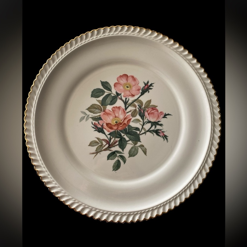 Harker Pottery Co. Wild Rose Pattern